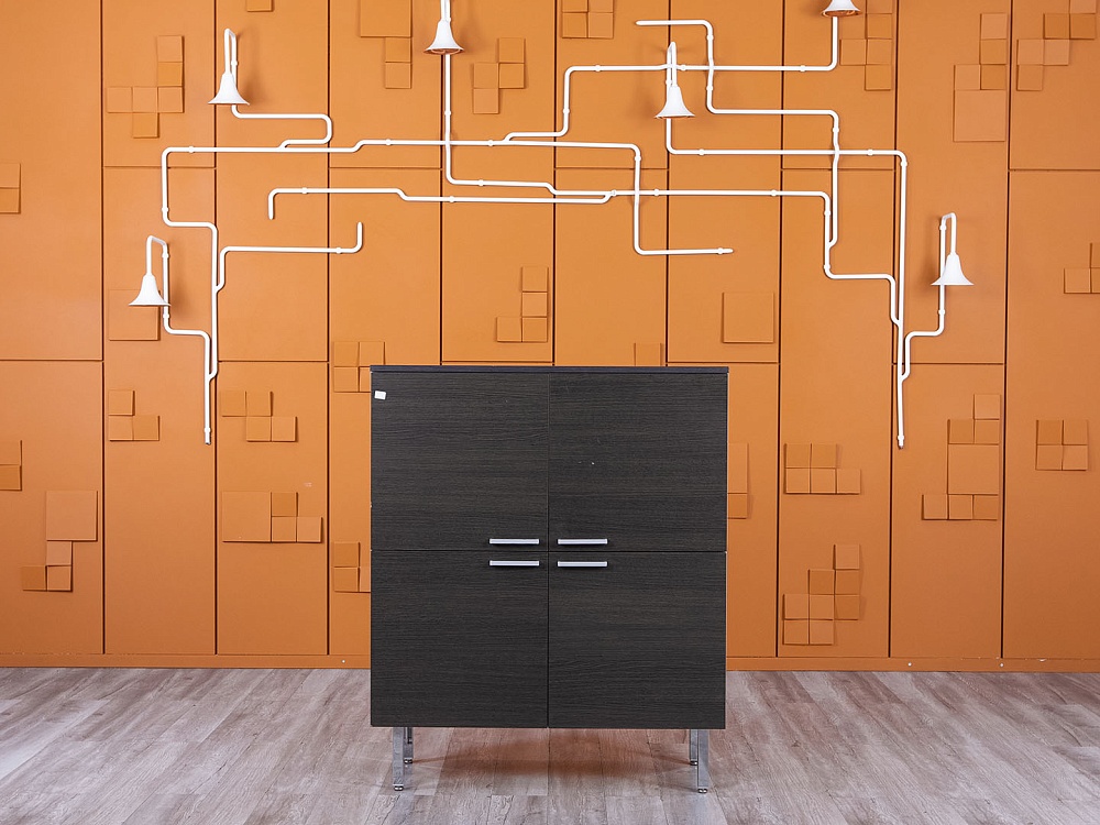 Шкаф для документов Sinetica 1 000х440х1 190 Шпон Венге DADO  (ШД4ДЕ-15054)