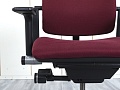 Офисное кресло руководителя  SteelCase Ткань Красный Please 2 Ergonomic  (КРТК-14113)