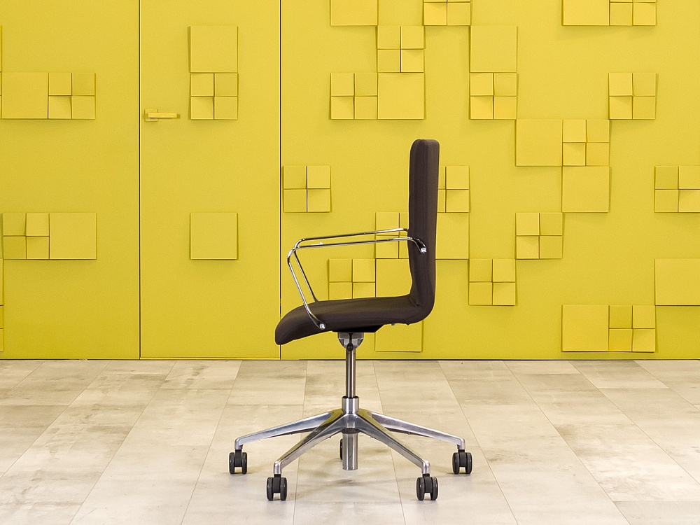 Офисное кресло для персонала на колесах LD Seating Ткань Серый Польша_КПТС-060224