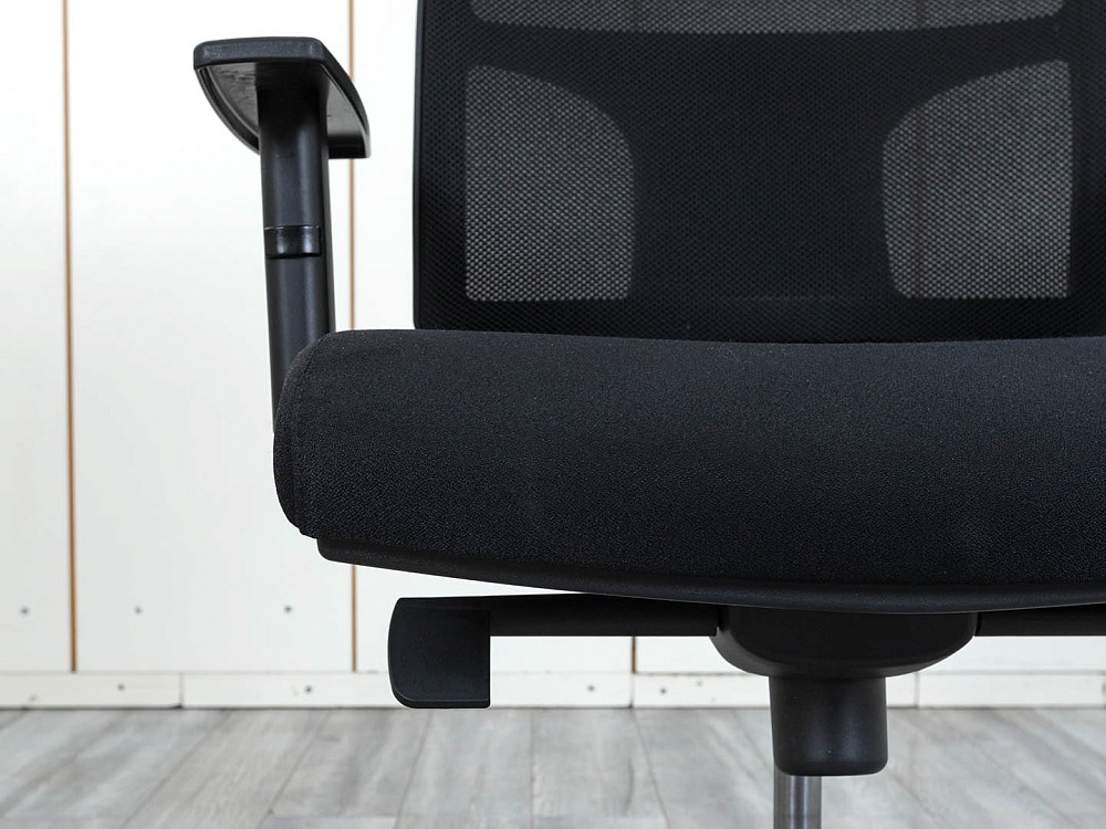 Офисное кресло для персонала  Sitland  Сетка Черный   (КПСЧ1-19094)