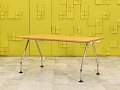 Офисный стол прямой KNOLL ЛДСП Ольха США  СППЛ1-04026