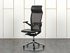 Офисное кресло руководителя  Haworth Кожа Черный Comforto  (КРКЧ-31051)