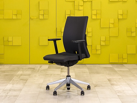 Офисное кресло для персонала на колесах Comforto HAWORTH Ткань Серый США_КПТС1-251223