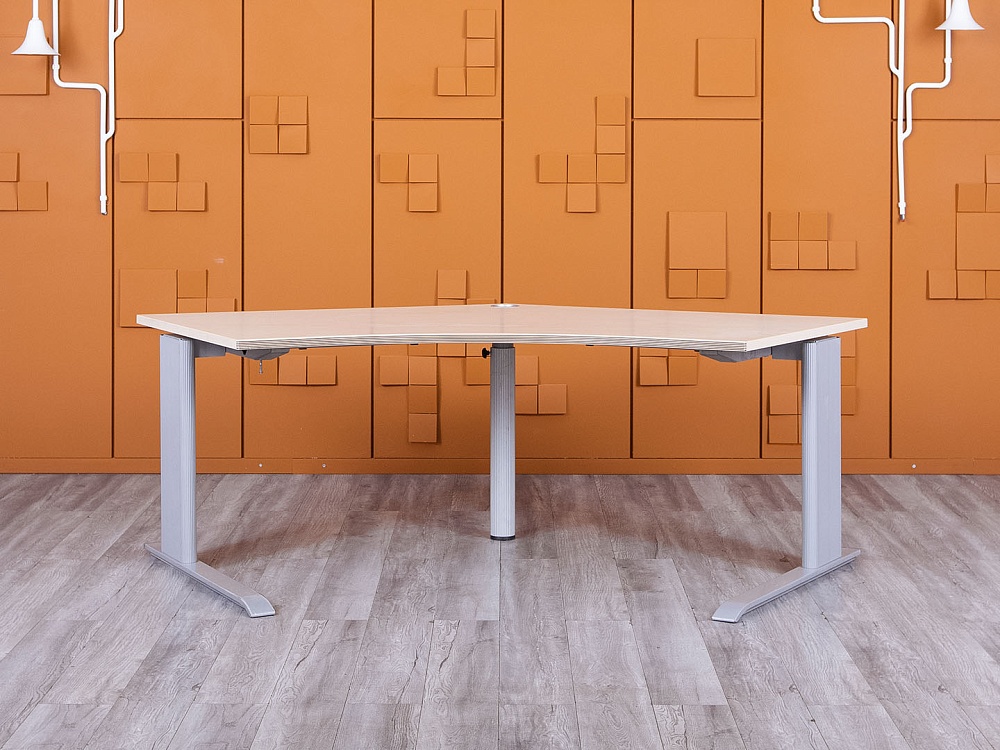 Офисный стол угловой Bene 2 040х1 200х750 ЛДСП Клен   (СПУВ-14055)