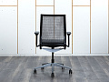 Офисное кресло для персонала  SteelCase Кожзам Черный Think  (КПКЧ-26013)