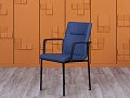 Конференц кресло для переговорной  Синий Экокожа LD Seating   (КНКН-27025)