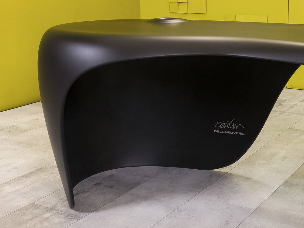Стол для руководителя UNO DellaRovere 2200x1050 Пластик Чёрный Импорт