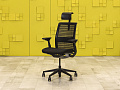 Офисное кресло руководителя на колесах Think 2 Steelcase Ткань Чёрный Германия  КРТЧ-04066