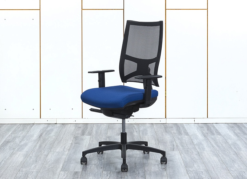 Офисное кресло для персонала  Sitland  Сетка Синий Team Strike  (КПСН-23034)