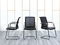 Конференц кресло для переговорной  Черный Сетка Profoffice Skin  (УДСЧ-01044)