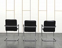 Купить Конференц кресло для переговорной  Черный Кожзам    (УДКЧ1-26021)