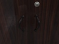 Кабинет руководителя GOODFURNITURE 2 500х2 100х770 МДФ Махагон Perth  (КРШ-13054)