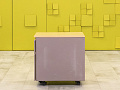 Офисная тумба выкатная Steelcase 420x560x570 Металл Серый 2 ящика Франция_ТВ2ЯМ3-280923