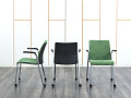 Конференц кресло для переговорной  Зеленый Ткань SteelCase   (УНТЗ-09083)