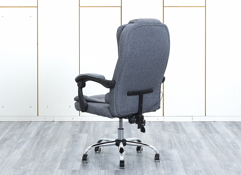 Офисное кресло руководителя   Ткань Серый   (КРТС-05123)
