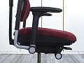 Офисное кресло руководителя  SteelCase Ткань Красный Please 2  (КРТК-21034)