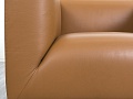 Комплект из 2-х мягких кресел Haworth q_bic Кожа Коричневый   (КНККк-05024)