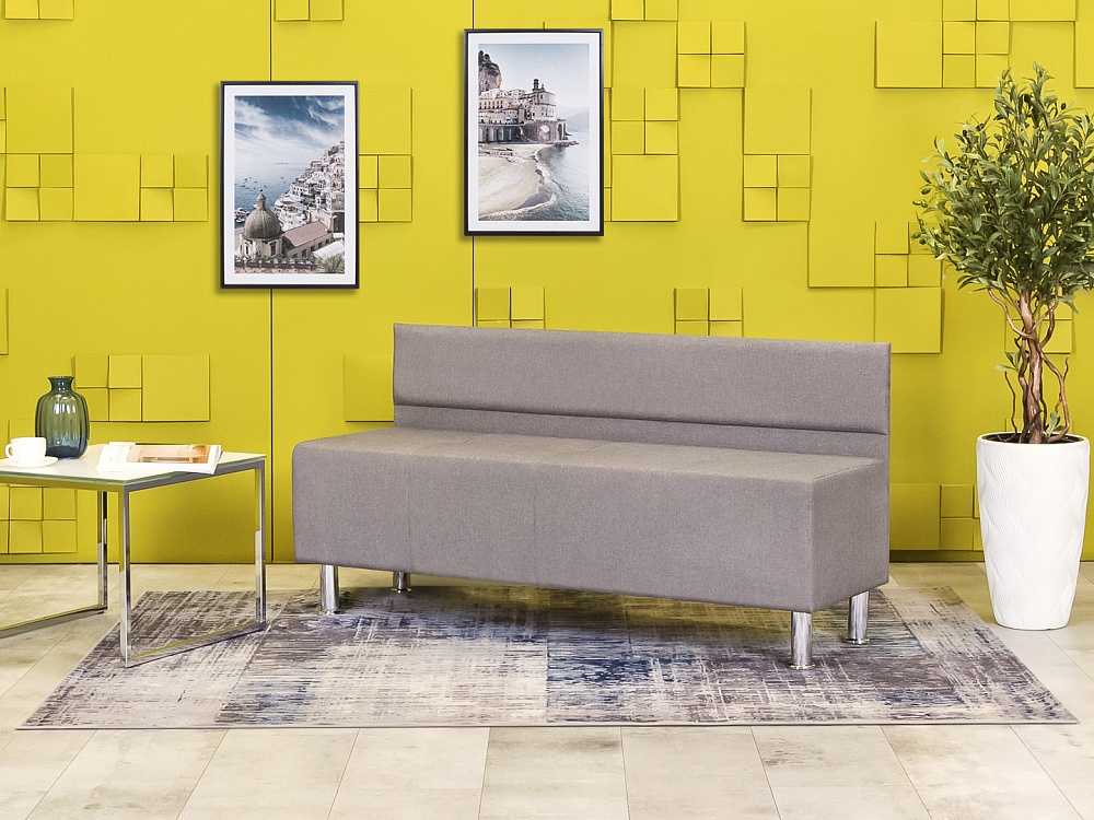 Офисный диван Ткань Серый Россия  ДНТС1-27115