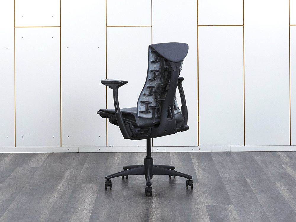 Офисное кресло руководителя  Herman Miller Ткань Серый Embody  (КРТС-06072)