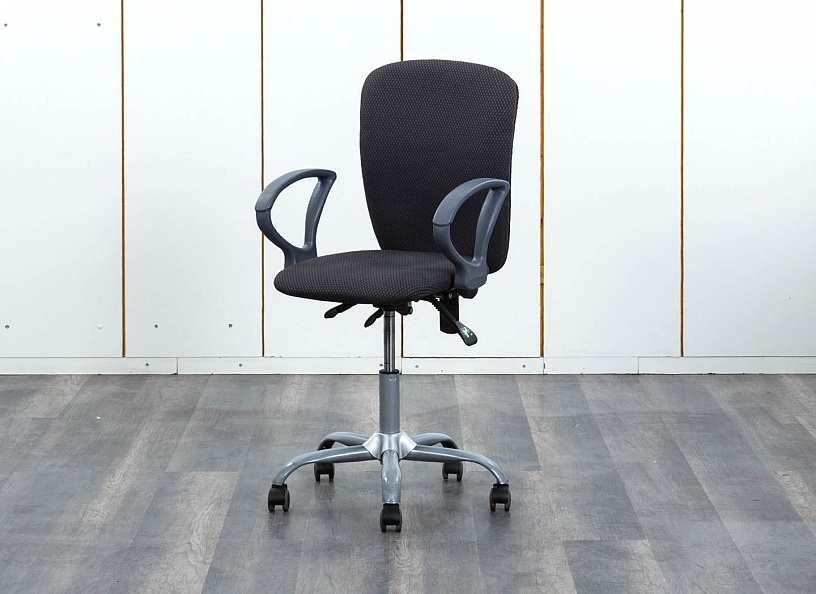 Офисное кресло для персонала   Ткань Черный   (КПТЧ-13013)