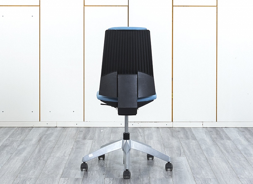 Офисное кресло для персонала   Кожзам Синий   (КПКН-21034)