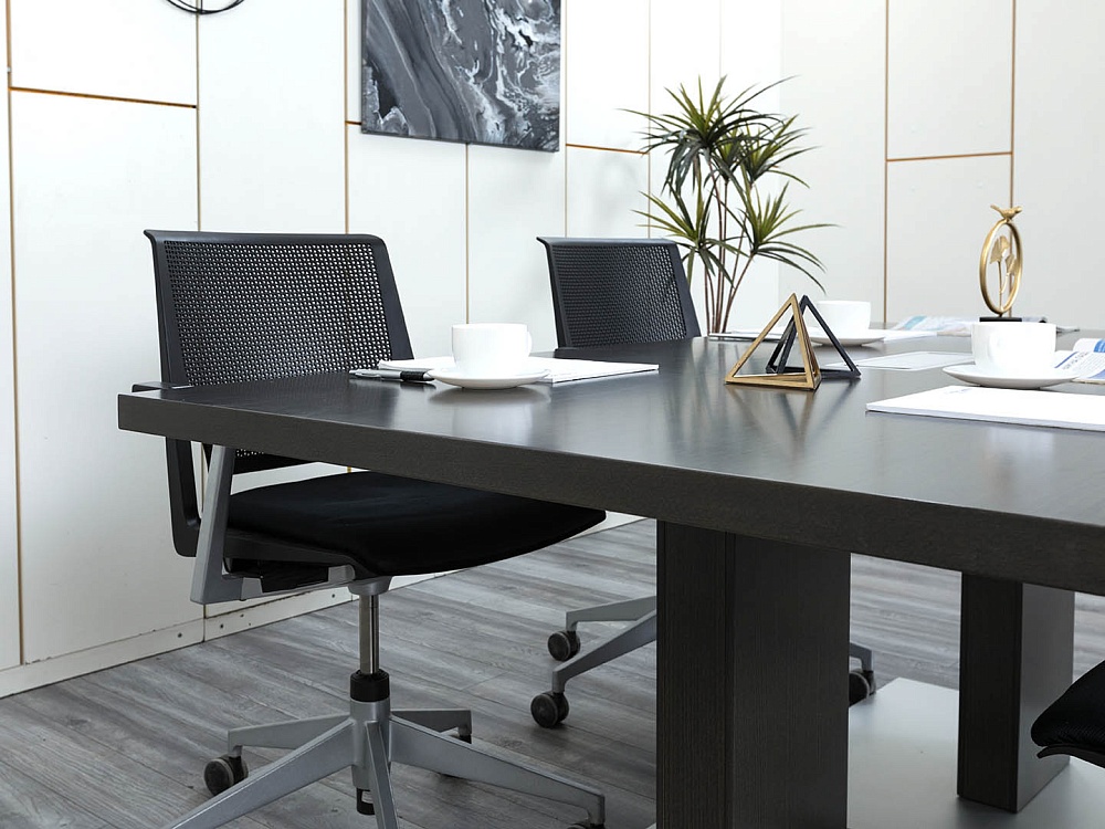 Офисный стол для переговоров Bene 1 850х1 000х740 Шпон Венге   (СГПЕ-16104)