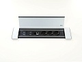 Офисный стол для переговоров Herman Miller 2 400х1 400х750 ЛДСП Белый   (СГПБк-02122)