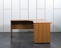 Купить Комплект офисной мебели стол с тумбой  1 600х1 180х750 ЛДСП Ольха   (СПУЛКп-28091)