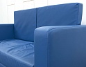 Купить Офисный диван  Кожзам Синий   (Комплект мягкой мебели ДНКНК-25112)