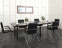 Купить Офисный стол для переговоров EGO 3 000х1 300х770 ЛДСП Зебрано   (СГПЗ-11090)