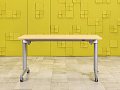 Офисный стол прямой Steelcase ЛДСП Клен Германия  СППВ1-01125
