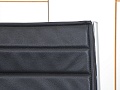 Офисное кресло руководителя  LUXY Кожа Черный Light A  (КРКЧ-11070)
