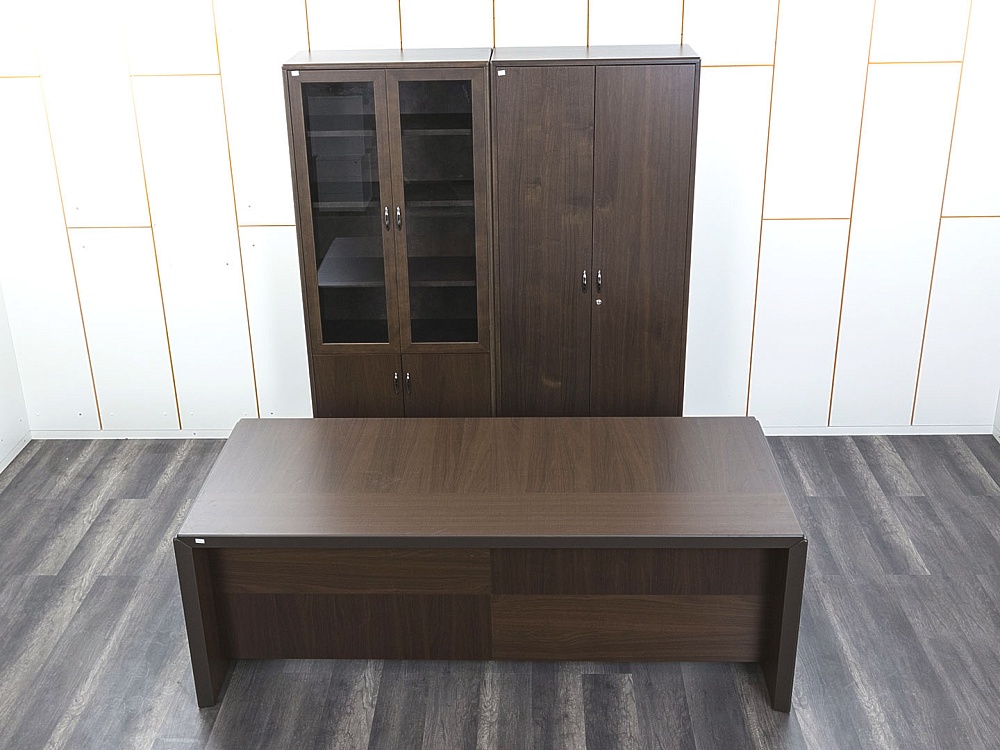 Кабинет руководителя Palladio 2 200х950х770 Шпон Орех   (КРХ-11042)