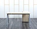 Купить Комплект офисной мебели стол с тумбой  1 400х1 600х750 ЛДСП Клен   (СПУВ2Кл-13033)