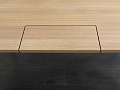 Офисный стол прямой  1 600х800х750 ЛДСП Зебрано   (СППЗ-30061)