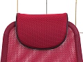 Офисное кресло руководителя   Сетка Красный   (КРСК1-30112)