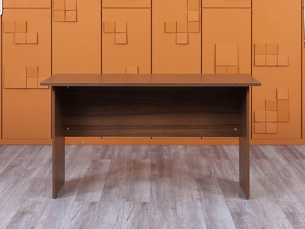 Офисный стол прямой  1 380х680х750 ЛДСП Орех   (СППХ-04074(нов))