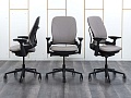 Офисное кресло руководителя  SteelCase Кожа Бежевый Leap B  (КРКБ-16122)