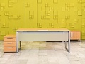 Стол для руководителя  Steelcase ЛДСП Ольха Франция  СРПЛ2-04026