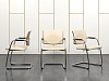 Конференц кресло для переговорной  Бежевый Кожа NEW LINE OFFICE   (УДКБ-05051)