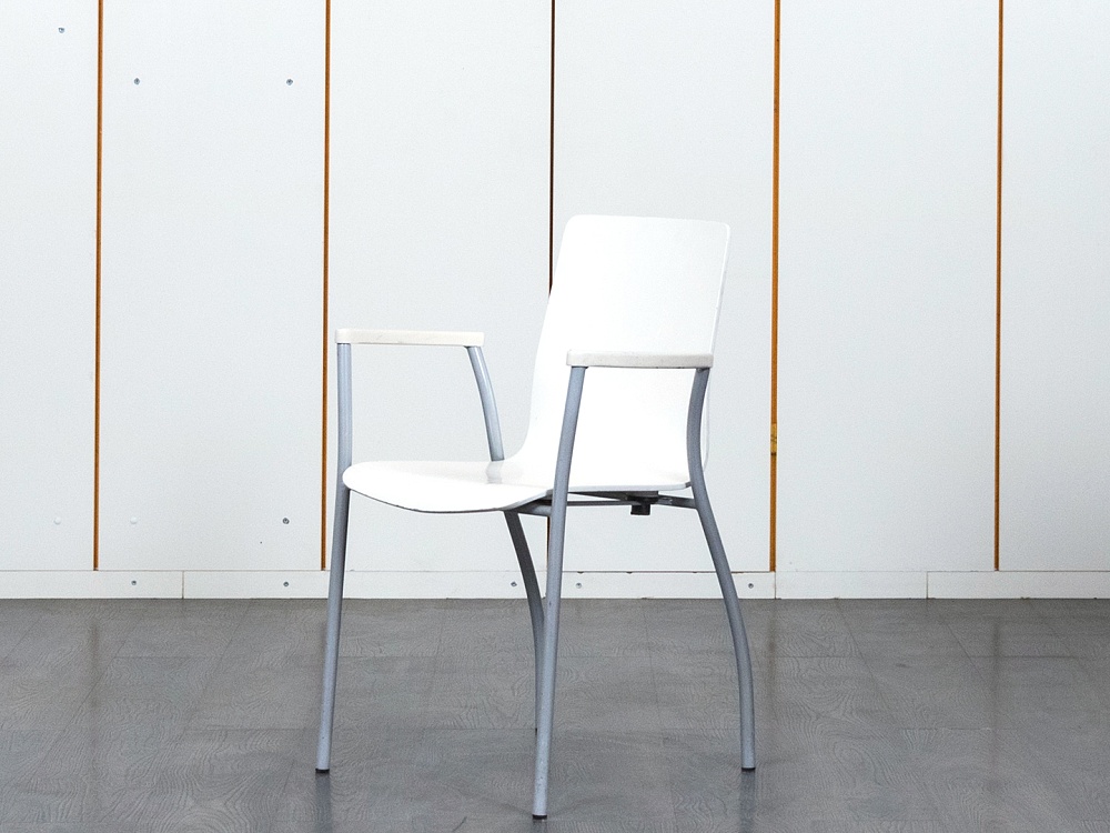 Офисный стул SteelCase Дерево Белый   (УДДБ-05110)