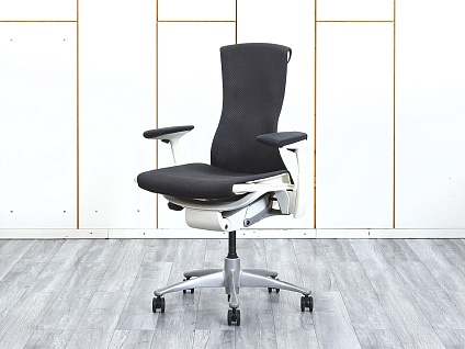 Офисное кресло руководителя  Herman Miller Ткань Серый Embody  (КРТС-14064)