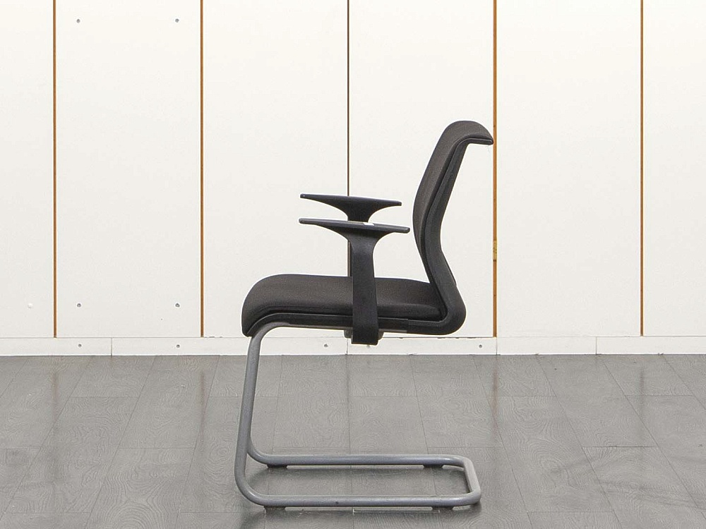 Конференц кресло для переговорной  Черный Ткань SteelCase   (УДТЧ-10081)