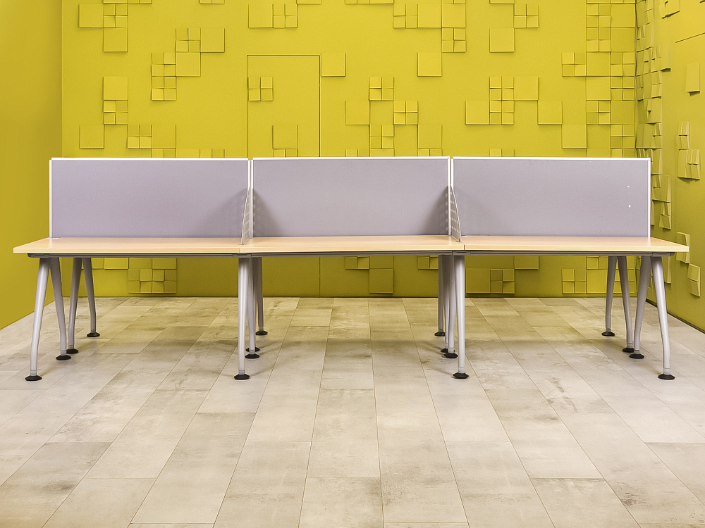 Комплект офисной мебели на 6 человек KNOLL ЛДСП Клен США  ГКВ-24076