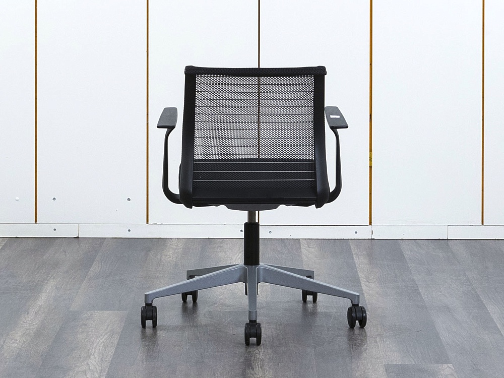 Конференц кресло для переговорной  Черный Ткань SteelCase   (КПТЧ-27062)