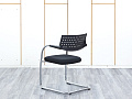 Конференц кресло для переговорной  Черный Ткань VITRA VISAVIS  (КДТЧ-28113)