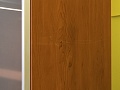 Шкаф для документов офисный ЛДСП Вишня  ШДКШ1-30036
