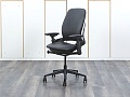 Офисное кресло руководителя  SteelCase Кожа Черный Leap B  (КРКЧ-16122)
