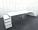 Купить Комплект офисной мебели  3 200х1 440х750 ЛДСП Белый   (КОМБ-07121)