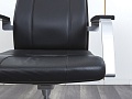Офисное кресло руководителя  Sitland  Кожа Черный Madera B  (КРКЧ-10082)
